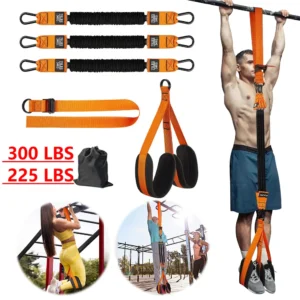 300/225 LBS Pull Up Assistance Bands Assisted Pull Up Bands for Strength Training Pull Up Bands Adjustable Heavy Duty Bands